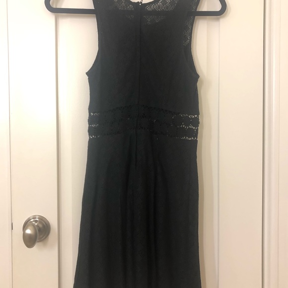 Free People black floral lace dress. - Picture 2 of 5